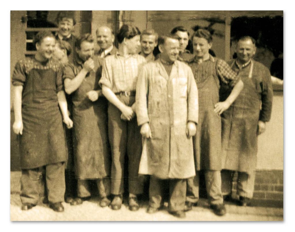 Historische Aufnahme des Familienunternehmens